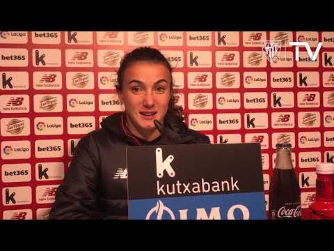 Declaraciones post partido: Ane Azkona