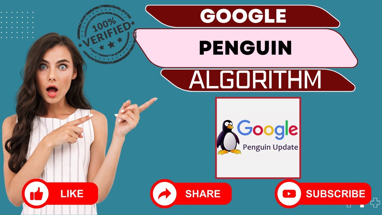 What is the purpose of the Google Penguin algorithm? #GooglePenguinAlgorithm #SearchRanking