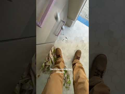 Electricians know #electricaljob #electricalwork #electrician #work #fyp #construction #bluecollar