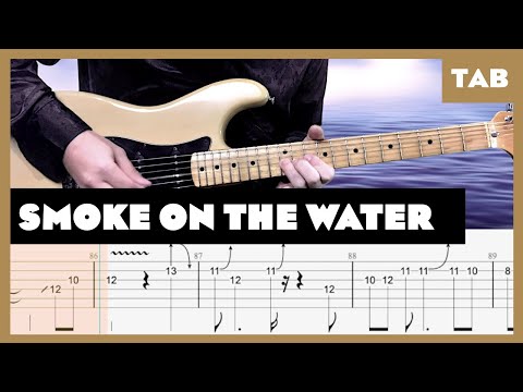 Deep Purple - Smoke on the Water - Guitar Tab | Lesson | Cover | Tutorial