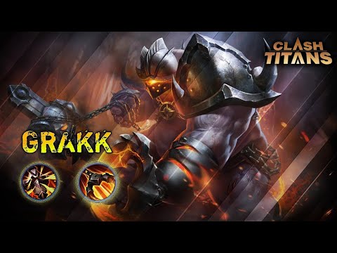 CLASH OF TITANS | This is how you play grakk support | how to become a pro grakk | Tips & Tricks