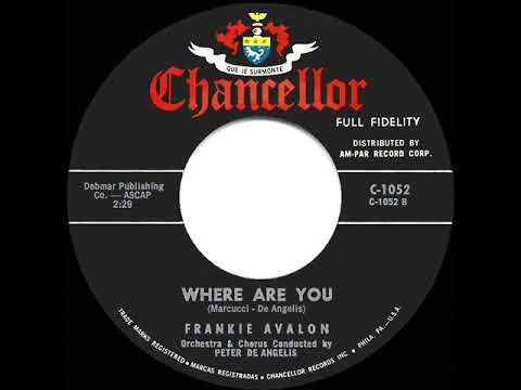 1960 HITS ARCHIVE: Where Are You - Frankie Avalon