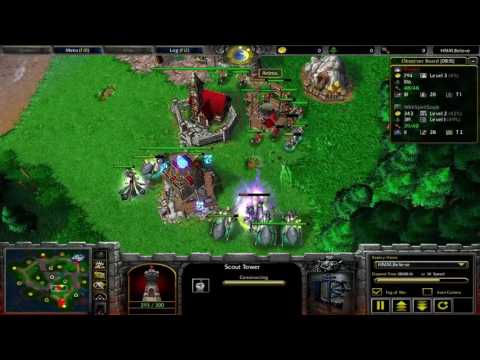 Lucifer(UD) vs Anima(HU) - Game 3 - WarCraft 3 Frozen Throne - RN2333