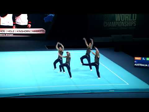 Great Britain 1 (GBR) - 2024 Acrobatic Worlds, Guimaraes (POR) Balance Qualification  Men's Group