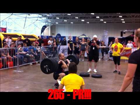 Mitch's Squat Clean Ladder - June 2, 2012