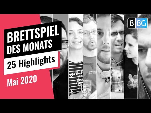 Brettspiel des Monats - Die Highlights von 23 Gästen im Mai 2020