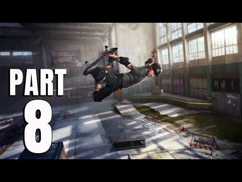 TONY HAWK PRO SKATER 1+2 Walkthrough Gameplay Part 8 - STREETS