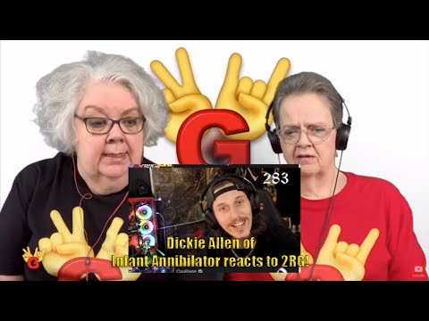 DICKY ALLEN of INFANT ANNIHILATOR REACTS TO 2RG - BLASPHEMIAN