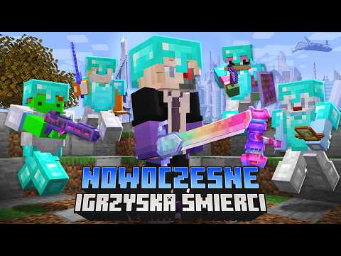 100 Graczy Symuluje NOWOCZESNE IGRZYSKA ŚMIERCI