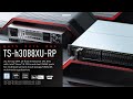 TS-h3088XU-RP:2U 30-bay SATA all-flash Enterprise ZFS NAS with Intel Xeon W CPUs & dual 25GbE ports