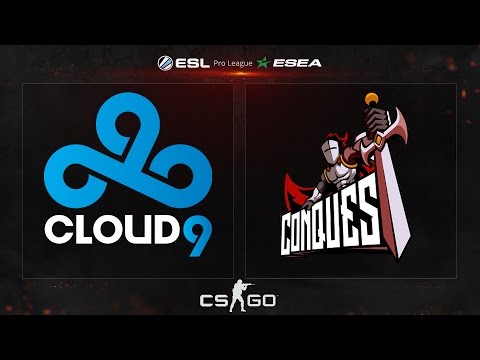 CS:GO - Cloud 9 vs. Conquest [Overpass] - ESL ESEA Pro League Season 2 - Week 6, Day 2