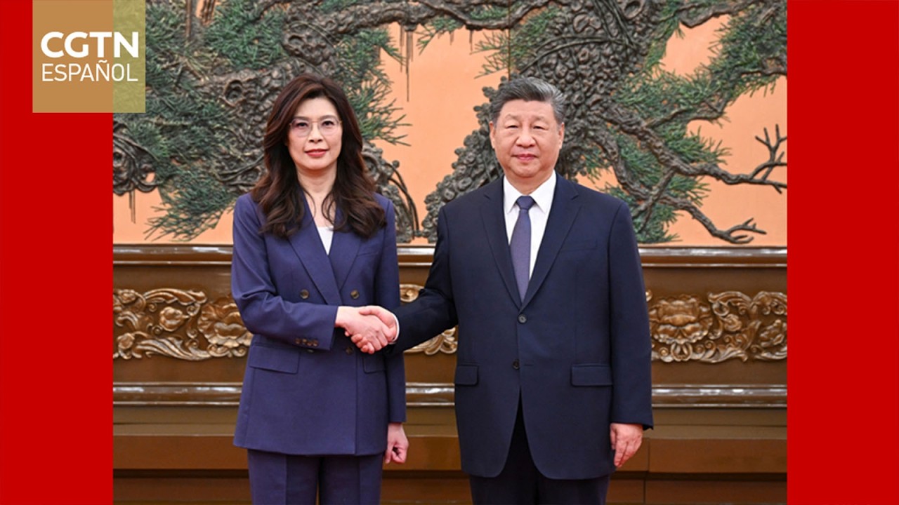 Xi Jinping se reúne en Beijing con la líder del Kuomintang de China, Cheng Li-wun
