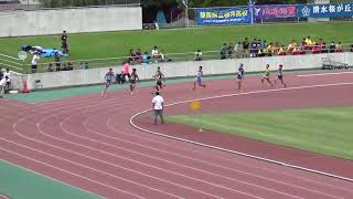 静岡県高校新人陸上 男子200m 準決勝1組
