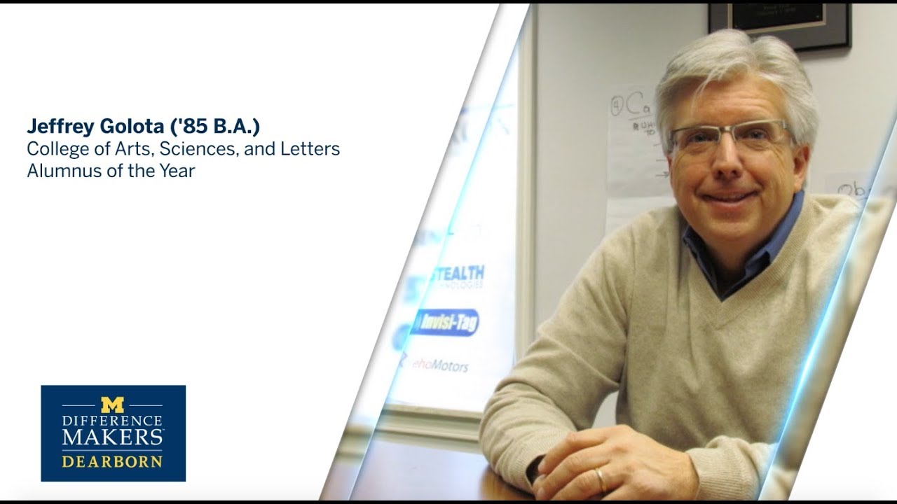 Jeffrey Golota- CASL Alumnus of the Year