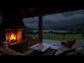 Soft Thunder Falling Rain A Fire S Whisper ️ A Cinematic Ambience For The Soul White Noise