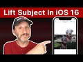 Lift the Subject From the Background Of a Photo In iOS 16