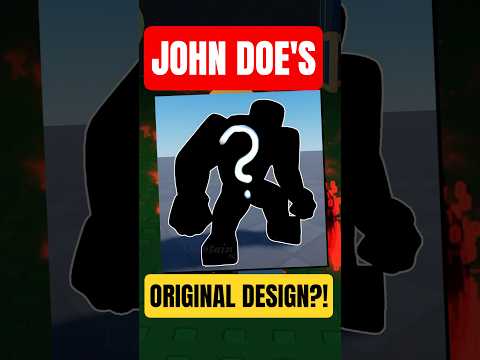 Forsaken’s ORIGINAL John Doe DESIGN Was INSANE... 💀 #forsaken #shorts # roblox