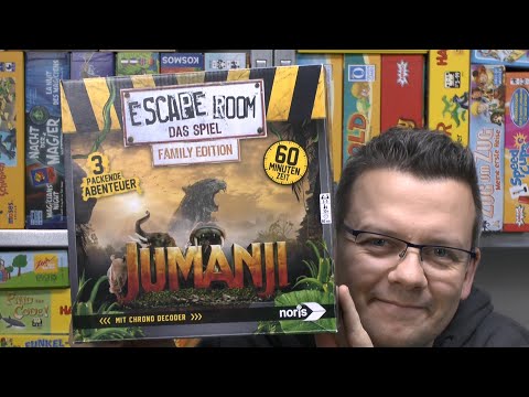 Escape Room - Das Spiel Jumanji (Noris) - kann es mit Exit mithalten? - ab 10 Jahre