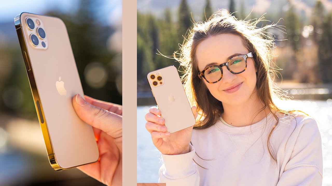 GOLD iPhone 12 Pro Unboxing + Camera Test