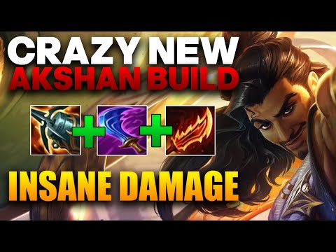 Akshan ADC Gameplay - This New Akshan Build Deals Insane Damage | League of Legends