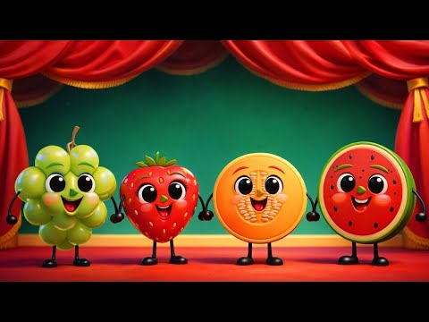 Karpuz Adam Şip Şap Şop | Meyve Şarkıları | Eğlenceli Bebek Şarkıları