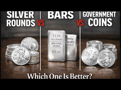 Silver Rounds vs Bars vs Coins At All Time Highs — What I’d Buy Right Now!