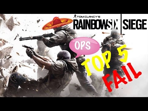 Super Sclero Rainbow Six Siege "TOP 5 FAIL" By TRL Clan XD