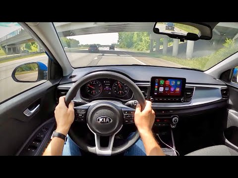 2021 Kia Rio S 5-Door Hatchback - POV Review