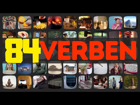 #216 | 84 Verben mit Beispielen - 84 verbs in german with examples | Deutsch lernen durch Hören