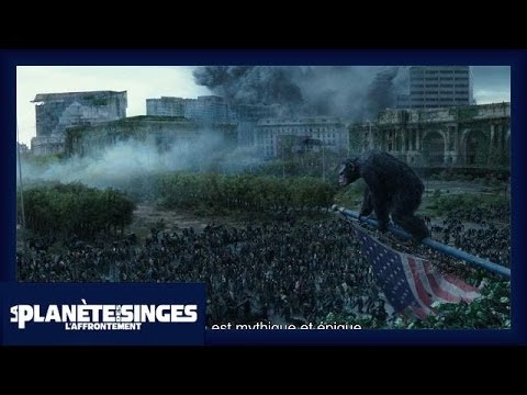 La Planète des Singes : L'Affrontement - Featurette Les Décors Gigantesques [Officielle] VOST HD