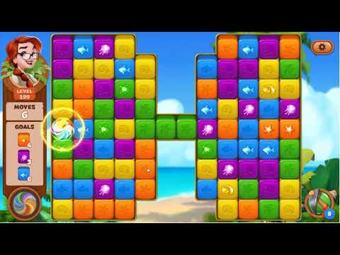 Lost Island Blast Adventure Level 199 - No Boosters