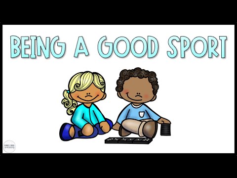 I Can Be a Good Sport - Sportsmanship Social Skills - Social Story for Kids