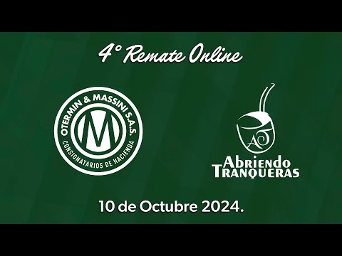 4° Remate Online | Otermin & Massini | La Adela - La Pampa