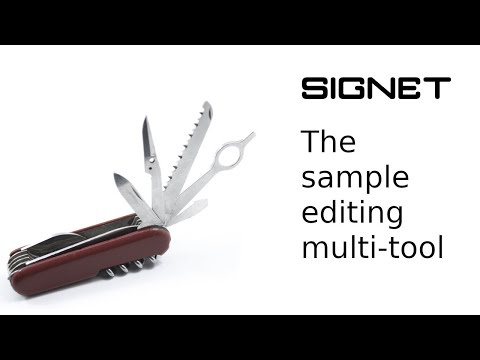 Signet - The sample editing multi-tool