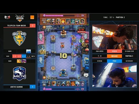 [GRAND FINAL] TEAM QUESO vs ARCTIC GAMING | SUPERLIGA ORANGE CLASH ROYALE