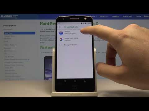 MOTOROLA Moto Z – Activate & Manage Keyboard Auto-Correction Option