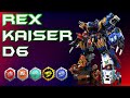 Miniforce Dinoid Rex Kaiser D6 Miniforce Transformers