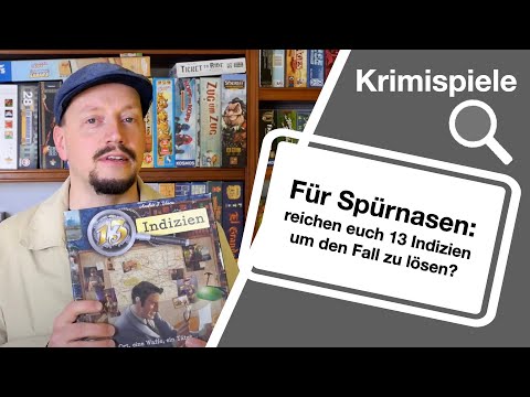#Krimispiele: 13 Indizien (Game Factory 2016) - Cluedo in gut