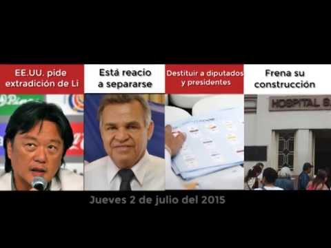 Resumen meridiano de noticias, jueves 2 de julio de 2015