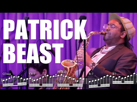 Patrick Bartley awesome sax solo on Bob-omb Battlefield 【The 8Bit Big Band】