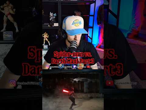 Spider-Man vs. Darth Maul #spiderman #darthmaul #marvel #starwars #comics #gaming #otaku #weeb #fyp