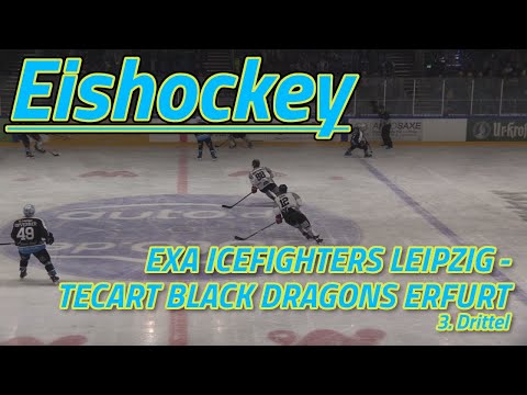 Eishockey Leipzig: EXA IceFighters Leipzig - TecArt Black Dragons Erfurt