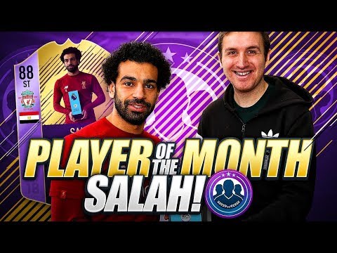 PLAYER OF THE MONTH SALAH!!!