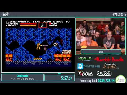 Castlevania by kmac in 12:15 - AGDQ2015 - Part 58
