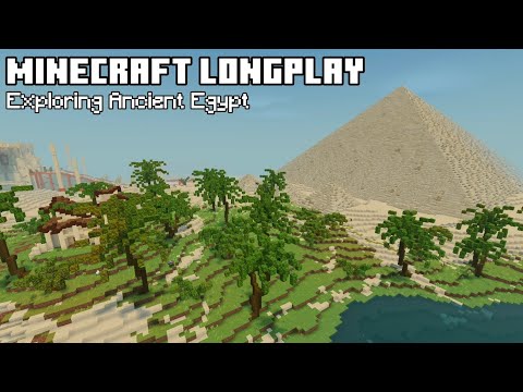 Minecraft Longplay: Ancient Egypt Exploration - FREE Map