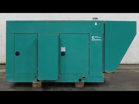 Cummins GGLB 150 kW natural gas/propane generator, GM 8.1L eng, 1181 Hrs, Yr 2006 - CSDG # 4605