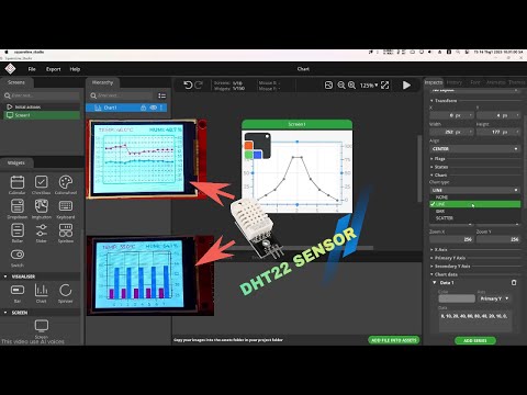 [ESP32 + LVGL] How to display graph on TFT LCD ?