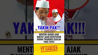 Download lagu MENTERI AGAMA SEBUT PRABOWO DIJALAN YANG TEPAT⁉️ #beritaterkini #trending #fyp #shortsvideo #shorts mp3 Download lagu MENTERI AGAMA SEBUT PRABOWO DIJALAN YANG TEPAT⁉️ #beritaterkini #trending #fyp #shortsvideo #shorts mp3