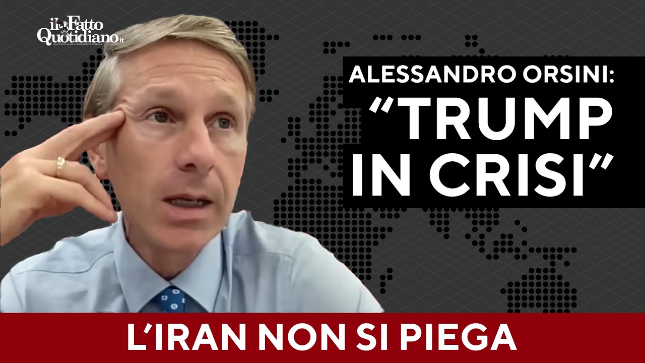 Orsini: “Trump è in difficoltà, l'Iran ha respinto tutte le sue richieste”