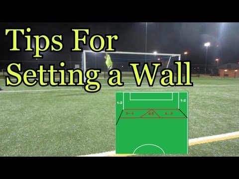 Goalkeeper Training : Tips for Setting a Wall